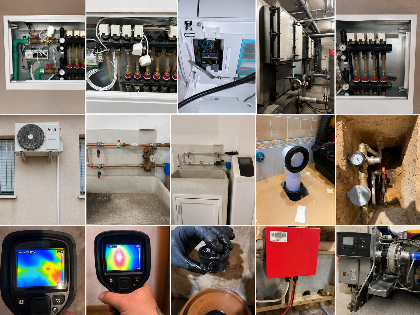 Galería de instalaciones realizadas por Hermes Tecnoclima
